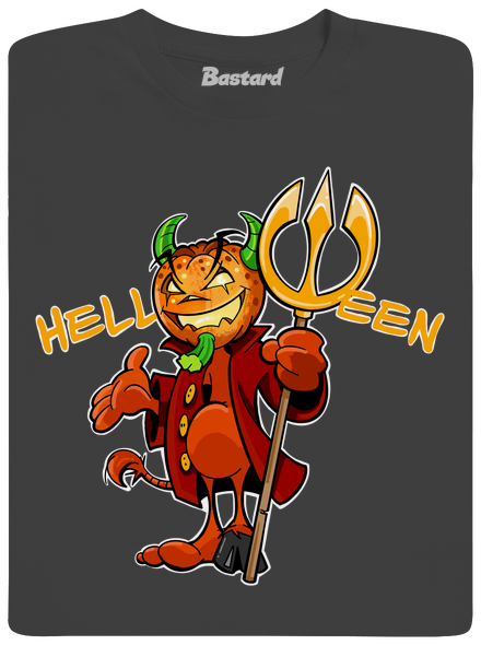 Helloween pánske dlhý rukáv Dark Grey