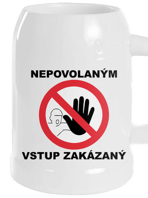 Nepovolaným vstup zakázaný polliter White