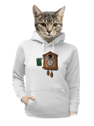 dámska mikina klokanka