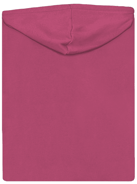 Bez potlače dámska mikina na zips Magenta