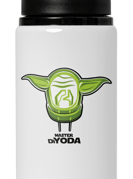 Mistr DiYoda flaša na vodu White