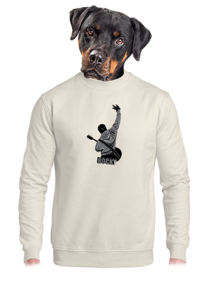 unisex mikina bez kapucne