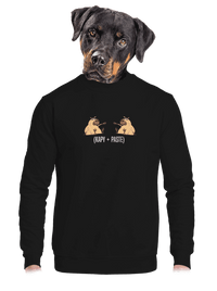 unisex mikina bez kapucne