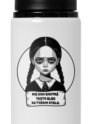 Nie som smutná flaša na vodu White