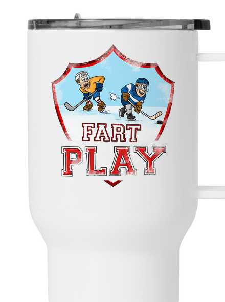 Fart Play termohrnček White