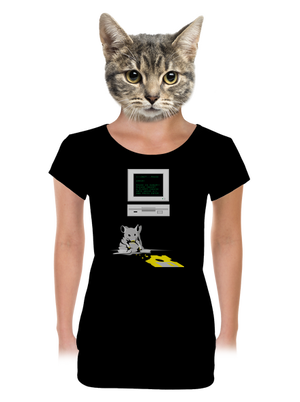 dámske tričko s lemom