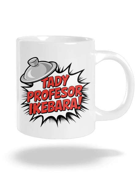 Profesor Ikebara veľký hrnček White