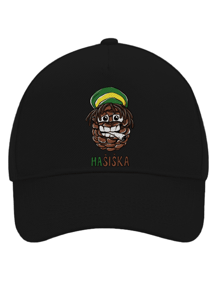 Hašiška šiltovka baseballka Black