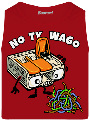 Wago svorka pánske tielko Red