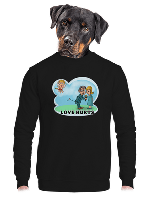 unisex mikina bez kapucne