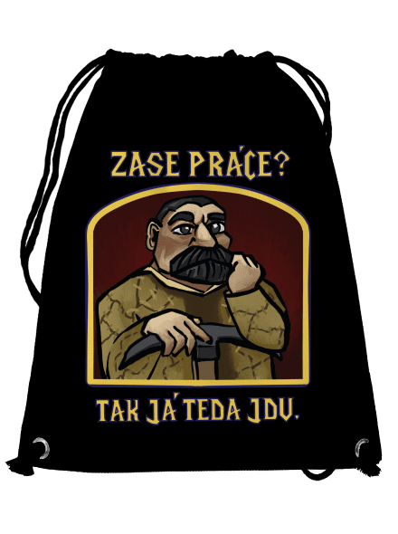 Zase práce? vak Black