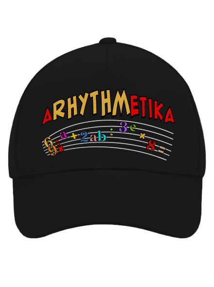 Arhythmetika šiltovka baseballka Black