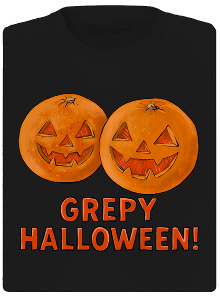 Grepy Halloween dámske športové tričko Black