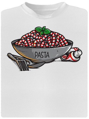 Pasta detské športové tričko White
