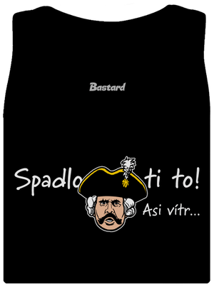 Spadlo ti to dámske tielko klasické Black