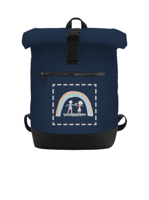 Detské kresby - Nahraj vlastnú batoh French Navy