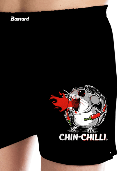 Chinchilli pánske trenky Black