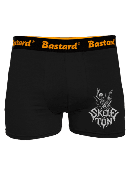 Skeletón boxerky Black