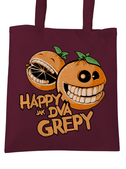 Happy grepy taška Burgundy