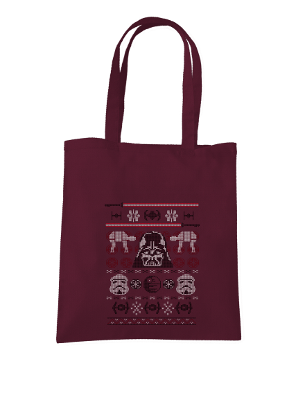 Vader na svetri taška Burgundy