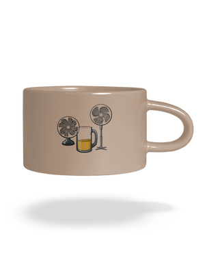 Only fans hrnček makronka Brown Macaron