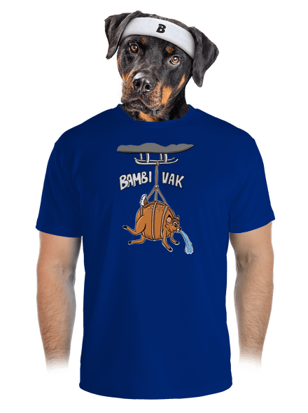Bambi vak pánske športové tričko Royal Blue Mal