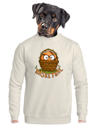 unisex mikina bez kapucne