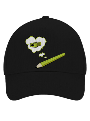 Ceruzka a Strúhatko šiltovka baseballka Black