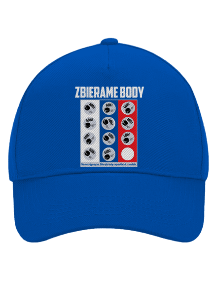 Zbierame body - hokej šiltovka baseballka Bright Royal