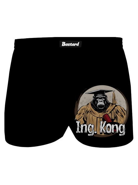 Ing. Kong pánske trenky Black