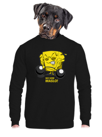 unisex mikina bez kapucne