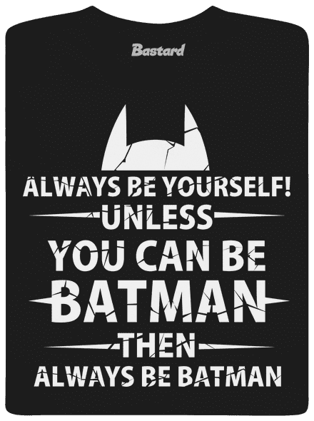 Batman pánske tričko Black
