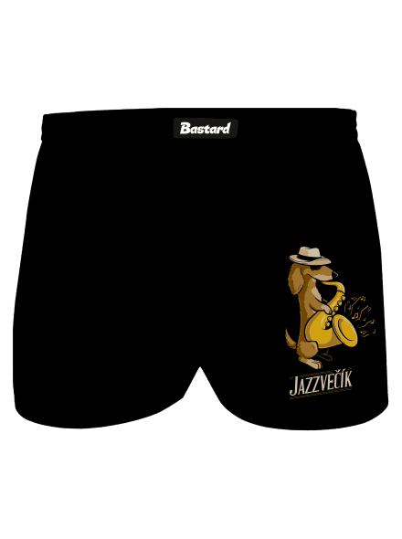 Jazzvečík pánske trenky Black