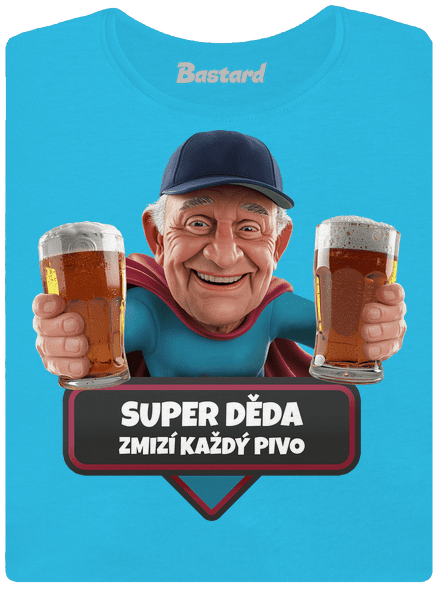 Super dedo dámske tričko Blue Atol