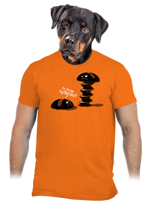 Vytočený pánske tričko Orange