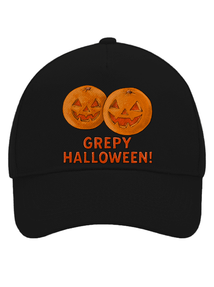 Grepy Halloween šiltovka baseballka Black