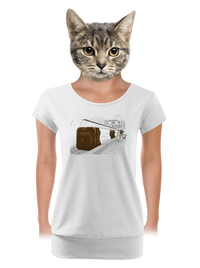 dámske tričko s lemom