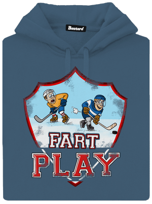 Fart Play dámska mikina klokanka Denim