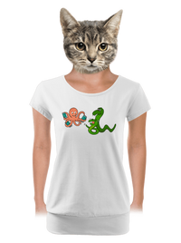 dámske tričko s lemom