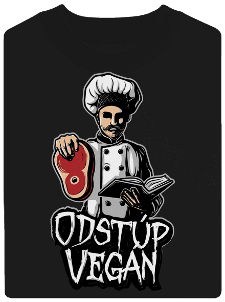 Odstup vegane unisex mikina bez kapucne Black