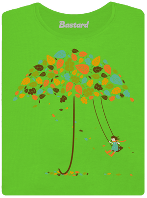 Radosť z jesene dámske tričko Apple Green