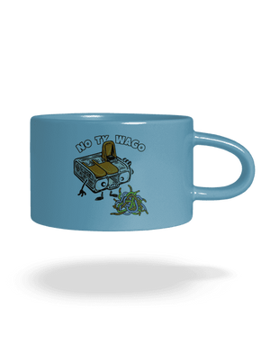 Wago svorka hrnček makronka Blue Macaron