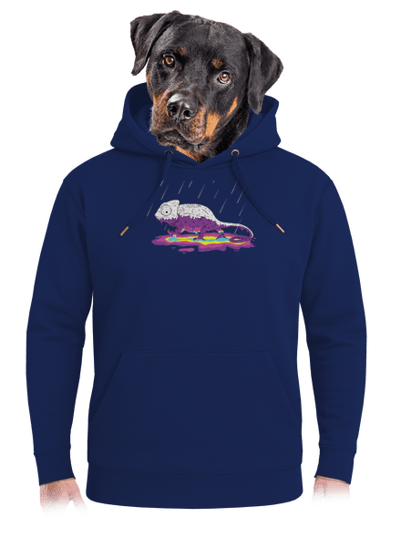 Odkryté tajomstvo unisex mikina premium Navy