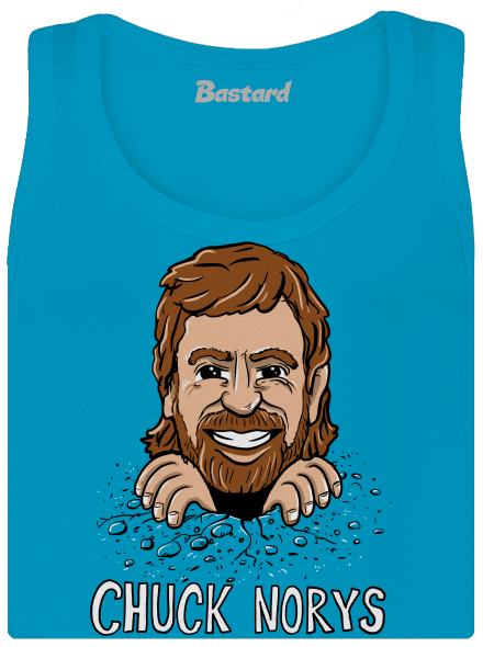 Chuck Norys dámske tielko klasické Blue Atol