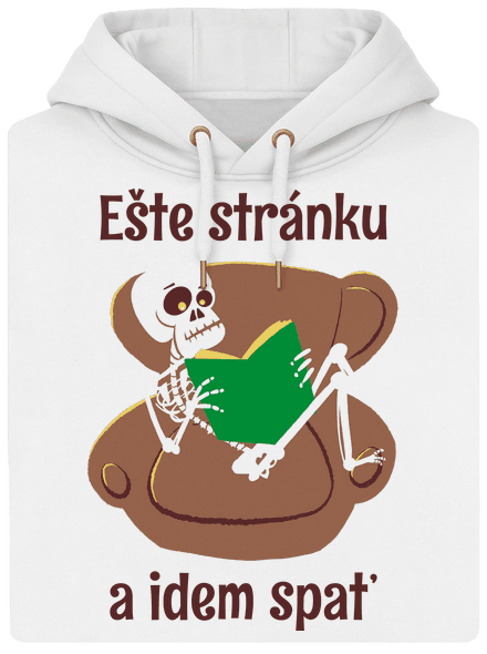 Ešte stránku unisex mikina premium Snowwhite