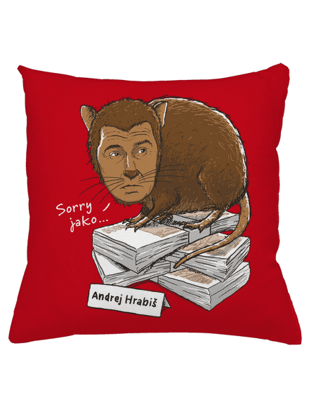 Hrabiš vankúš Red