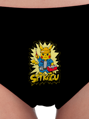 Stykaču dámske nohavičky Black