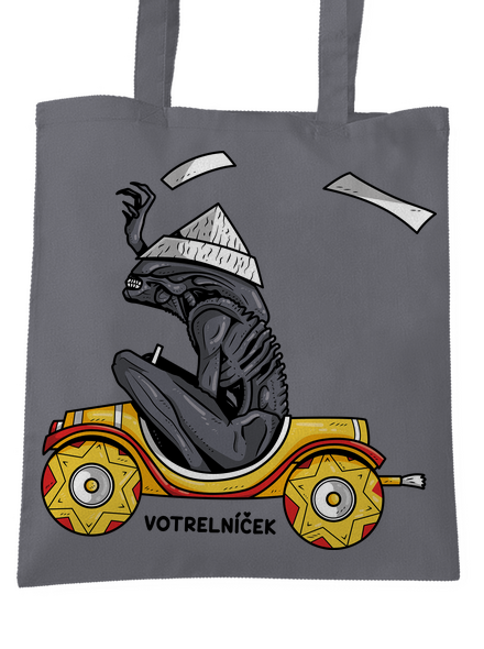 Votrelníček taška Graphite grey