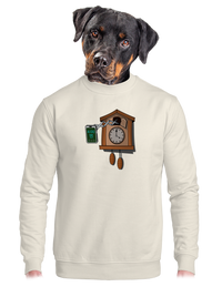 unisex mikina bez kapucne