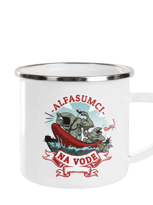 Alfasumci na vode plecháčik White
